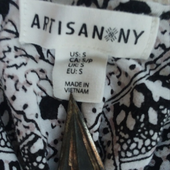 B&W Bohemian Dress - Picture 5 of 6